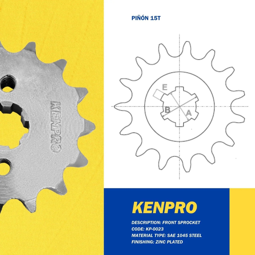 COR/PIÑ Y CRYPTON 37-15T Z  KENPRO     1 u (1753)