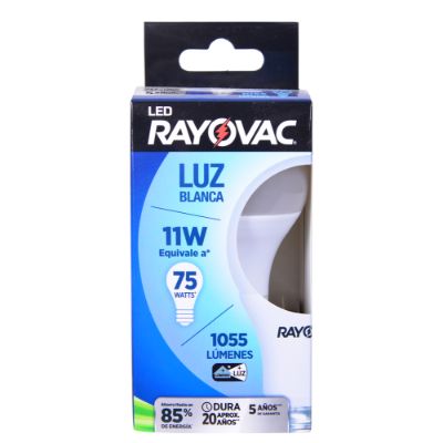 LAMPARA LED 10W LUZ BLANCA  RAYOVAC     1 u (4822)