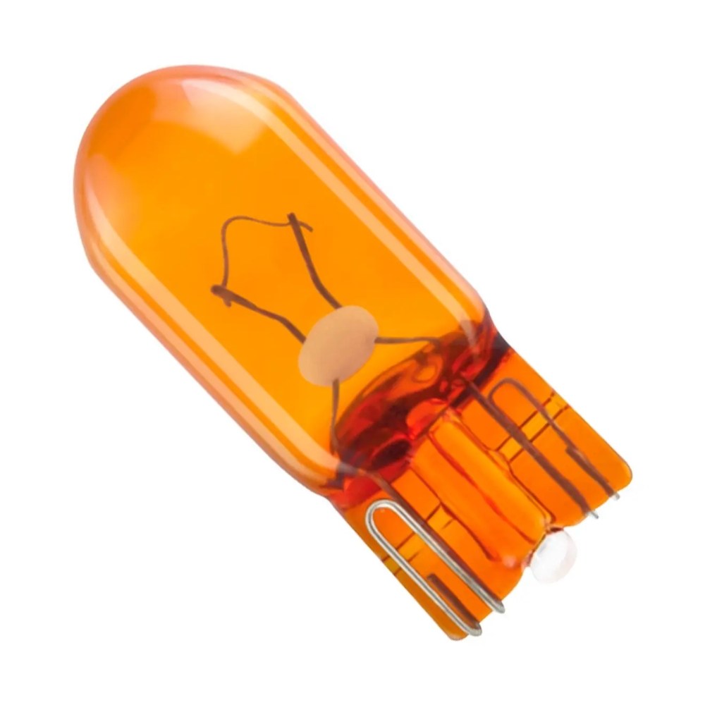 LAMP.12V 5W CASQ. 2825 AMBAR  IMPORTADA     10u (6067)