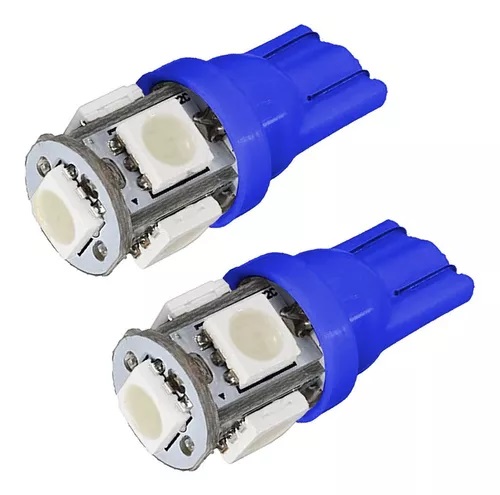 LAMP.LED SILICONA CORTA 24V AZUL  IMPORTADA     1 u (9623)