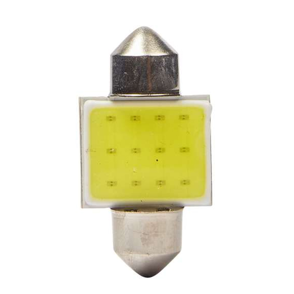 LED COB TUBULAR 31mm BLANCA 12V        10 u (9642)