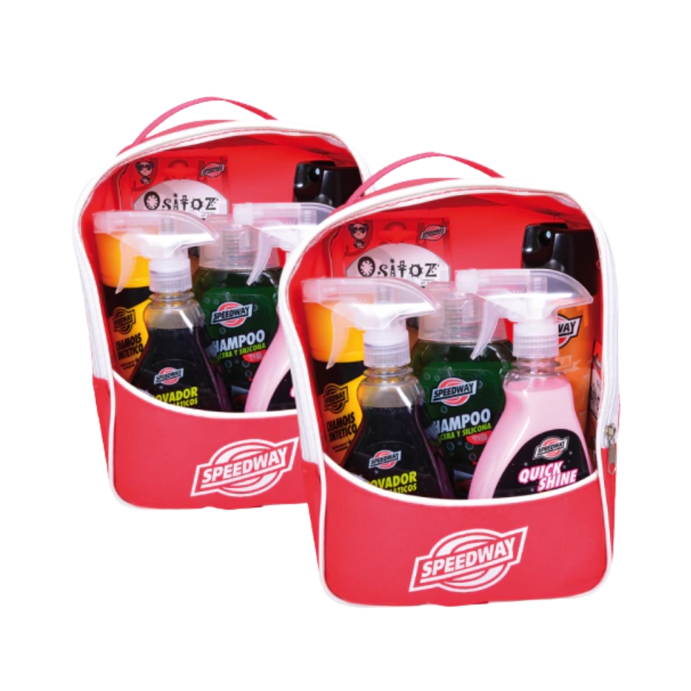 BOLSO KIT LAVADO  SPEEDWAY     2u (S0150)